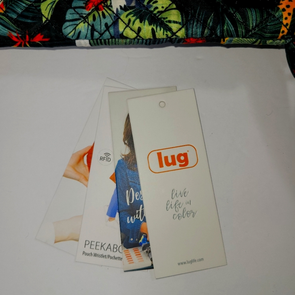 Lug Animal Peekaboo Wristlet Clutch. RFID blocker. - Picture 2 of 6